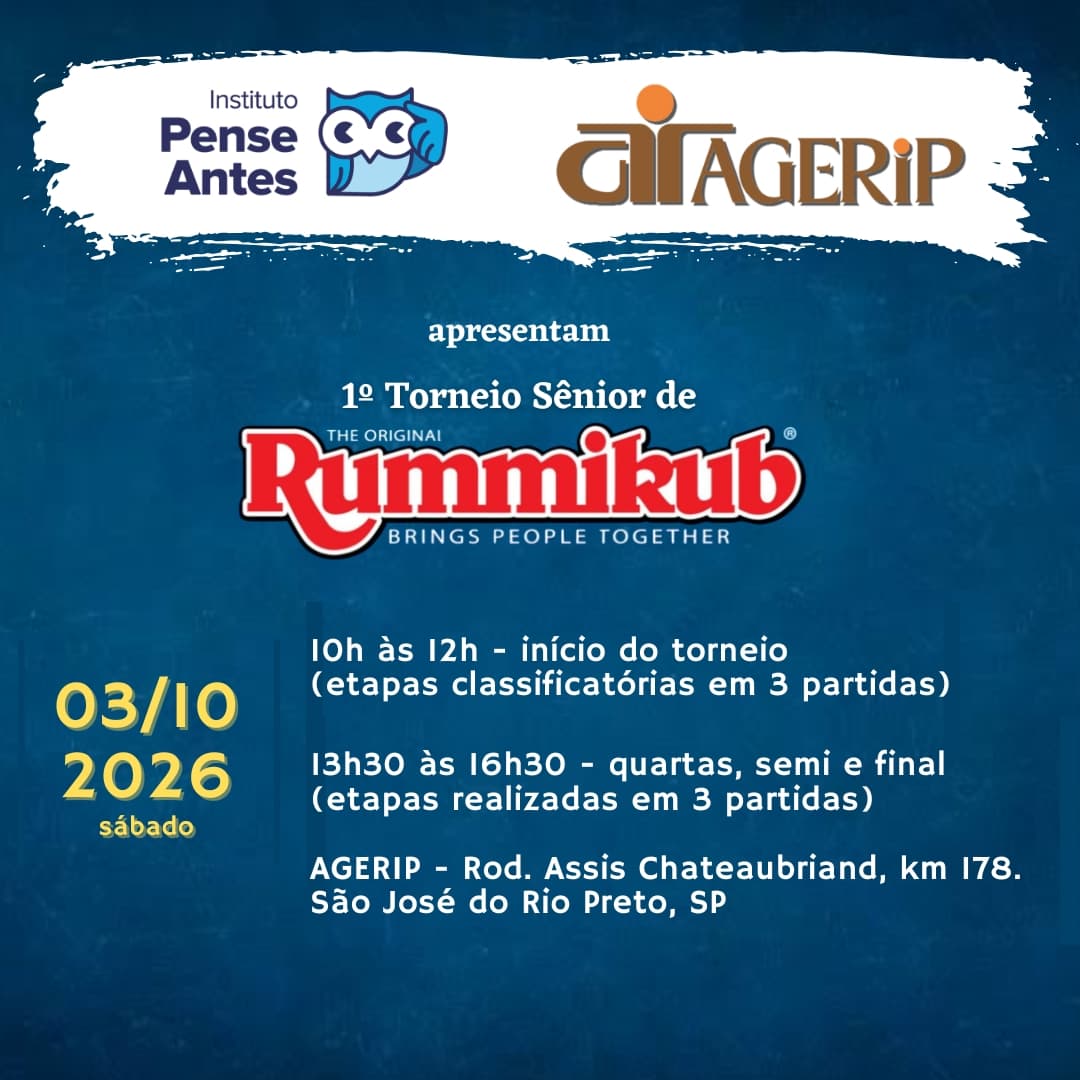 1º Torneio Sênior de Rummikub